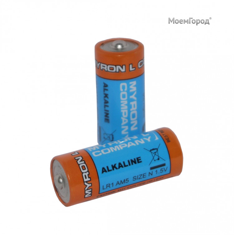Батарейка N тип LR1 AM5 1,5V для тестеров Myron L моделей PT1, PT2, PT3, PT4