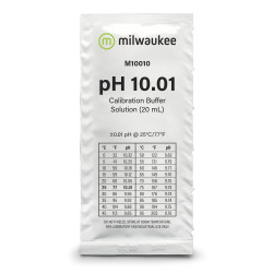 Жидкость калибровочная (буферный раствор) pH 10.01 MILWAUKEE 20мл для pH метров
