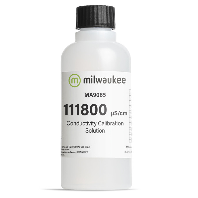 Калибровочный раствор 111,800 µS/cm (мкСм) для кондуктометров (EC метр) MILWAUKEE 230мл