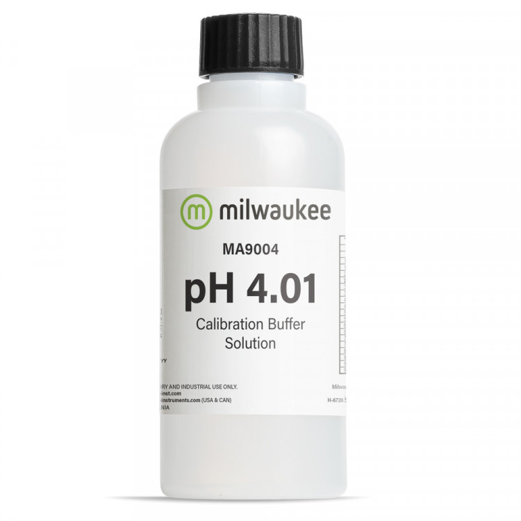 Калибровочный раствор для pH метров Milwaukee pH 4.01 230 мл