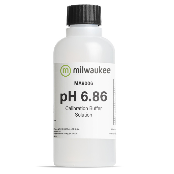 Калибровочный раствор для pH метров Milwaukee pH 6.86 230 мл