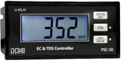 Кондуктометр-солемер HM Digital PSC-50 монитор-контроллер уровня TDS/EC воды