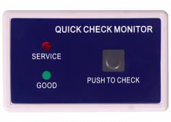 TDS/EC чекер HM Digital, QC-1: онлайн монитор минерализации и электропроводимости воды