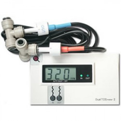 EC метр, измеритель-анализатор уровня электропроводимости воды стационарный, кондуктометр DM-2EC