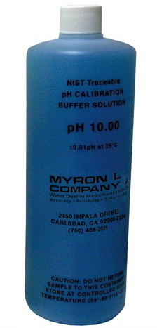 Калибровочный раствор для pH метров Myron L Company pH 10.00 950 мл