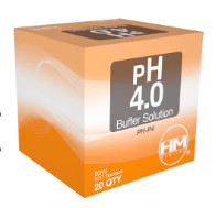 Жидкость калибровочная (буферный раствор) HM Digital pH 4.0 для pH метров упаковка 20 пакетиков по 20мл