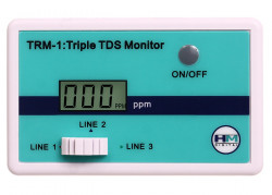 TDS метр, измеритель-анализатор уровня минерализации воды стационарный, солемер TRM-1