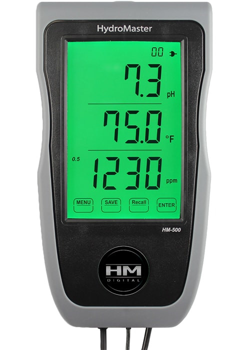 Мультимонитор EC/TDS/pH/Temp HM Digital HydroMaster HM-500